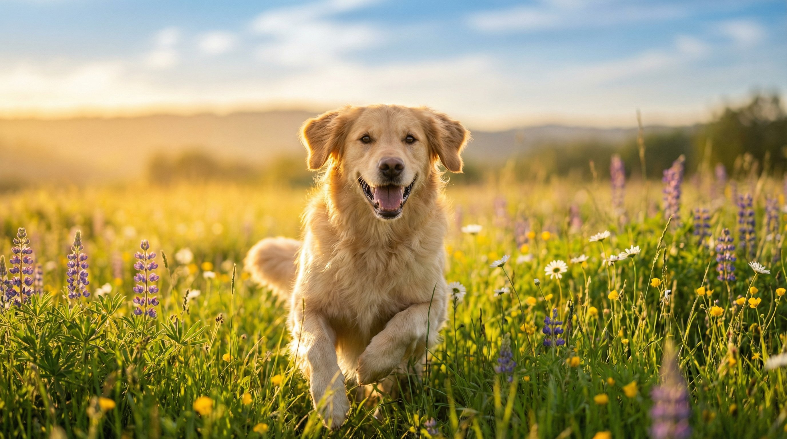 小蓝视频金毛犬户外探险视频