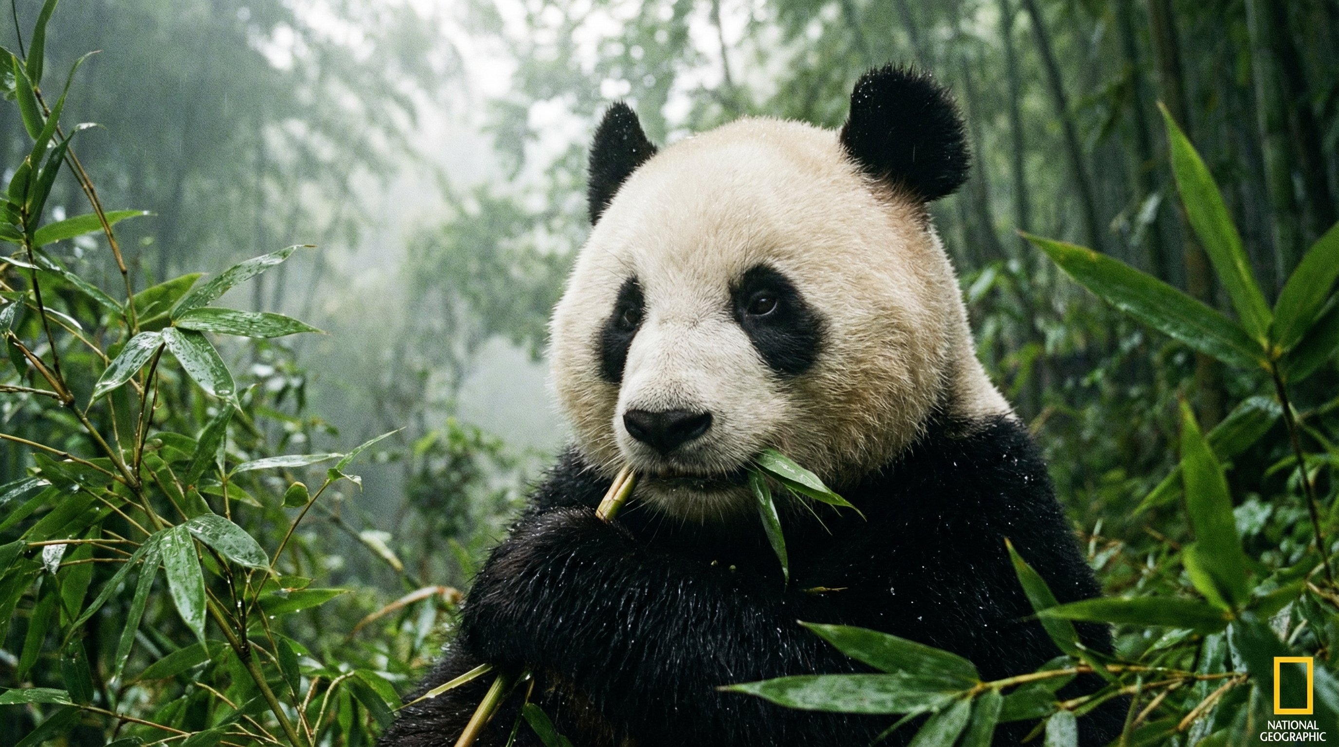 小蓝视频熊猫吃竹子视频